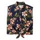 тениска,дамски,тениски,roxy,tropical,view,sleeveless,v,neck,t,shirt,multicolor