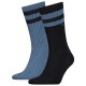 чорапи,мъжки,чорапи,calvin,klein,701218711,crew,socks,2,pairs,multicolor,(mid,denim,melange)