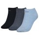 чорапи,дамски,чорапи,calvin,klein,701218768,short,socks,3,pairs,blue,(light,blue,melange)