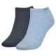 чорапи,дамски,чорапи,calvin,klein,701218772,short,socks,2,pairs,blue,(light,blue,melange)