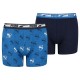 боксерки,детско,бельо,puma,logo,boxers,2,units,blue,combo,(blue)