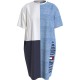 дънки,дамски,пижами,tommy,jeans,uw0uw04515,short,sleeve,nightgown,blue,(blue,heather)