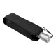 чадър,чадъри,samsonite,alu,drop,3,sections,auto,open,umbrella,black,(silver)
