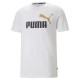тениска,мъжки,тениски,puma,ess+,2,col,logo,short,sleeve,t,shirt,white,(puma,white,dark)