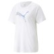 тениска,дамски,тениски,puma,evostripe,short,sleeve,t,shirt,white,(puma,white)