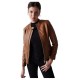 яке,дамски,якета,и,палта,salsa,jeans,basic,leather,jacket,brown,(dark,blue)