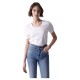 тениска,дамски,тениски,salsa,jeans,mini,logo,short,sleeve,t,shirt,white
