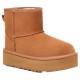 детски,обувки,детски,боти,ugg,kids,ds´,classic,mini,platform,boots,chestnut,(beige)