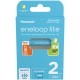 батерии,eneloop,bk,4lcce,2be,550mah,rechargeable,battery,2,units,silver,(silver)
