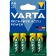 батерии,varta,56746,350mah,rechargeable,battery,4,units,silver,(silver)