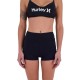 бански,гащета,дамски,бански,костюми,hurley,max,solid,swim,short,bikini,bottom,black