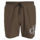 бански,гащета,мъжки,бански,костюми,calvin,klein,km0km00800,swimming,shorts,brown,olive,(brown)