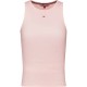 тениска,дамски,тениски,tommy,jeans,essential,rib,sleeveless,t,shirt,pink,(faint,pink)
