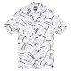 риза,с,къс,ръкав,мъжки,ризи,antony,morato,regular,fit,print,short,sleeve,shirt,white,(white)