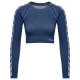 тениска,дамски,тениски,hummel,blaze,seamless,long,sleeve,t,shirt,blue,(insignia,blue)