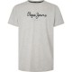 тениска,мъжки,тениски,pepe,jeans,eggo,short,sleeve,t,shirt,grey,(light,grey,marl)