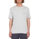 тениска,мъжки,тениски,volcom,stone,blanks,basic,short,sleeve,t,shirt,heather,grey,(green)