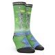 чорапи,мъжки,чорапи,hydroponic,dragon,ball,z,half,long,socks,frieza,(green)