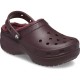 дамски,сандали,и,чехли,crocs,classic,platform,lined,clogs,red,(dark,cherry)