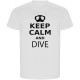 тениска,мъжки,тениски,kruskis,keep,calm,and,dive,eco,short,sleeve,t,shirt,white