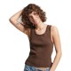 тениска,дамски,тениски,superdry,vintage,lace,trim,sleeveless,t,shirt,dark,chocolate,brown,marl,(brown)