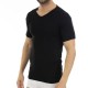 мъжко,бельо,lacotex,short,sleeve,v,neck,base,layer,black,(grey)