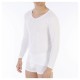 мъжко,бельо,lacotex,short,sleeve,v,neck,base,layer,white,15,(white)