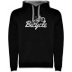 суичър,мъжки,пуловери,kruskis,bicycle,two,colour,hoodie,black,grey,(black)