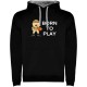 суичър,мъжки,пуловери,kruskis,born,to,play,basketball,two,colour,hoodie,black,grey,(black)