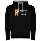 суичър,мъжки,пуловери,kruskis,born,to,ride,two,colour,hoodie,black,grey,(black)