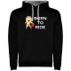 суичър,мъжки,пуловери,kruskis,born,to,ride,two,colour,hoodie,black,grey,(black)