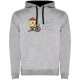 суичър,мъжки,пуловери,kruskis,born,to,ride,two,colour,hoodie,heather,grey,black,(grey)
