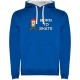 суичър,мъжки,пуловери,kruskis,born,to,skate,two,colour,hoodie,royal,blue,white,(blue)