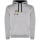 суичър,мъжки,пуловери,kruskis,born,to,spearfish,two,colour,hoodie,heather,grey,black,(grey)