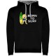 суичър,мъжки,пуловери,kruskis,born,to,surf,two,colour,hoodie,black,grey,(black)
