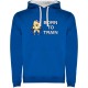 суичър,мъжки,пуловери,kruskis,born,to,train,two,colour,hoodie,royal,blue,white,(blue)