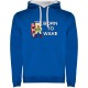 суичър,мъжки,пуловери,kruskis,born,to,wake,two,colour,hoodie,royal,blue,white,(blue)