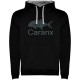 суичър,мъжки,пуловери,kruskis,caranx,two,colour,hoodie,black,grey,(black)