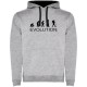 суичър,мъжки,пуловери,kruskis,evolution,hiking,two,colour,hoodie,heather,grey,black,(grey)