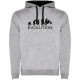 суичър,мъжки,пуловери,kruskis,evolution,off,road,two,colour,hoodie,heather,grey,black,(grey)