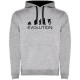 суичър,мъжки,пуловери,kruskis,evolution,skate,two,colour,hoodie,heather,grey,black,(grey)