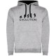 суичър,мъжки,пуловери,kruskis,evolution,smash,two,colour,hoodie,heather,grey,black,(grey)
