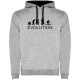 суичър,мъжки,пуловери,kruskis,evolution,surf,two,colour,hoodie,heather,grey,black,(grey)