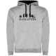 суичър,мъжки,пуловери,kruskis,evolution,wake,board,two,colour,hoodie,heather,grey,black,(grey)