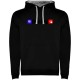 суичър,мъжки,пуловери,kruskis,fishing,two,colour,hoodie,black,grey,(black)