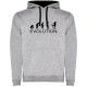 суичър,мъжки,пуловери,kruskis,futbol,evolution,goal,two,colour,hoodie,heather,grey,black,(grey)