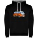 суичър,мъжки,пуловери,kruskis,hippie,van,bike,two,colour,hoodie,black,grey,(black)