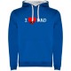 суичър,мъжки,пуловери,kruskis,i,love,dad,two,colour,hoodie,royal,blue,white,(blue)