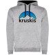 суичър,мъжки,пуловери,kruskis,mountain,silhouette,two,colour,hoodie,heather,grey,black,(grey)