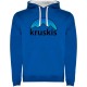суичър,мъжки,пуловери,kruskis,mountain,silhouette,two,colour,hoodie,royal,blue,white,(blue)